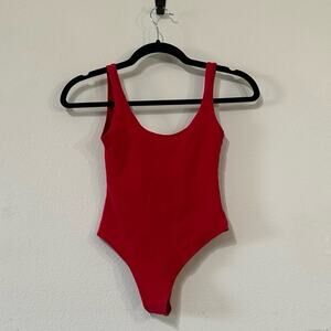Women's Red Bodysuit - Size XS